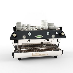3D la marzocco coffee machine