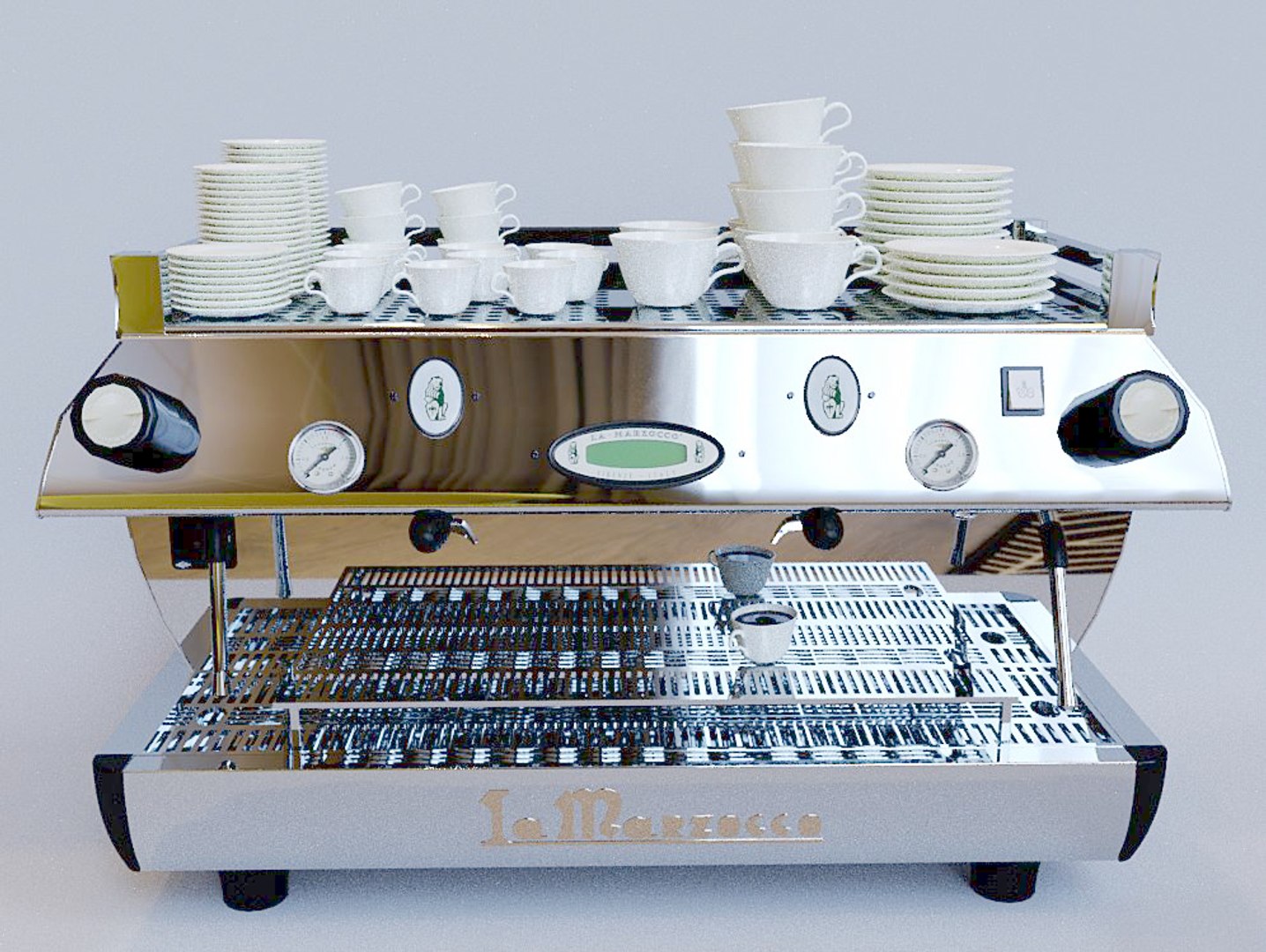 3D La Marzocco Coffee Machine - TurboSquid 1242341