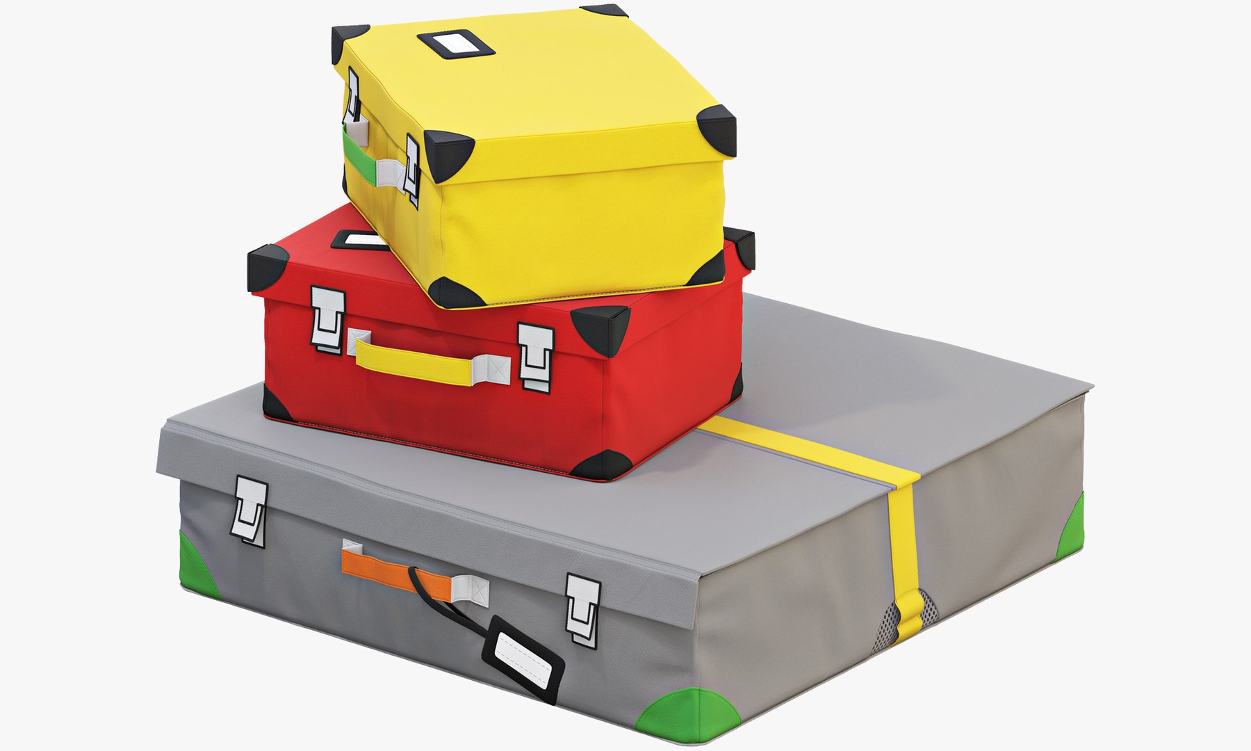 Trunk Box 3D Model - TurboSquid 1443982