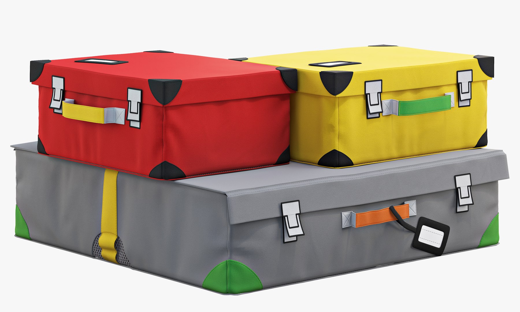 Trunk Box 3D Model - TurboSquid 1443982