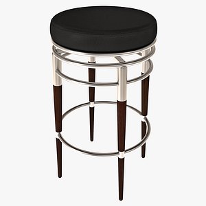 Metal Swivel Bar Stool