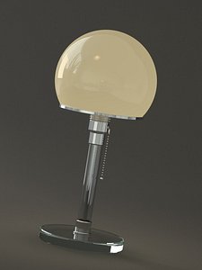 wagenfeld table lamp obj