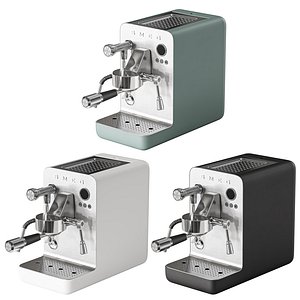 3D Kitchen appliance009 - SMEG Minipro espresso coffee machine