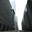 Manhattan District 01 Night Low Poly