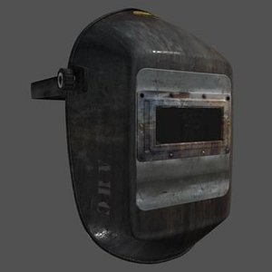 3d model welding mask