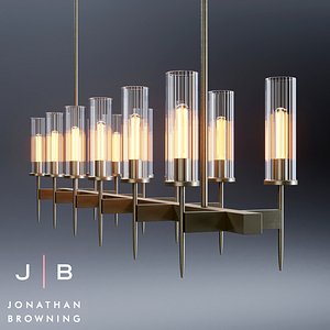 johnatan browning alouette chandelier 3d max