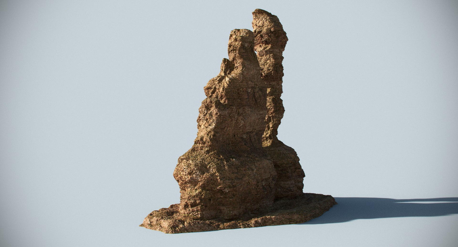 3ds Max Desert Rock