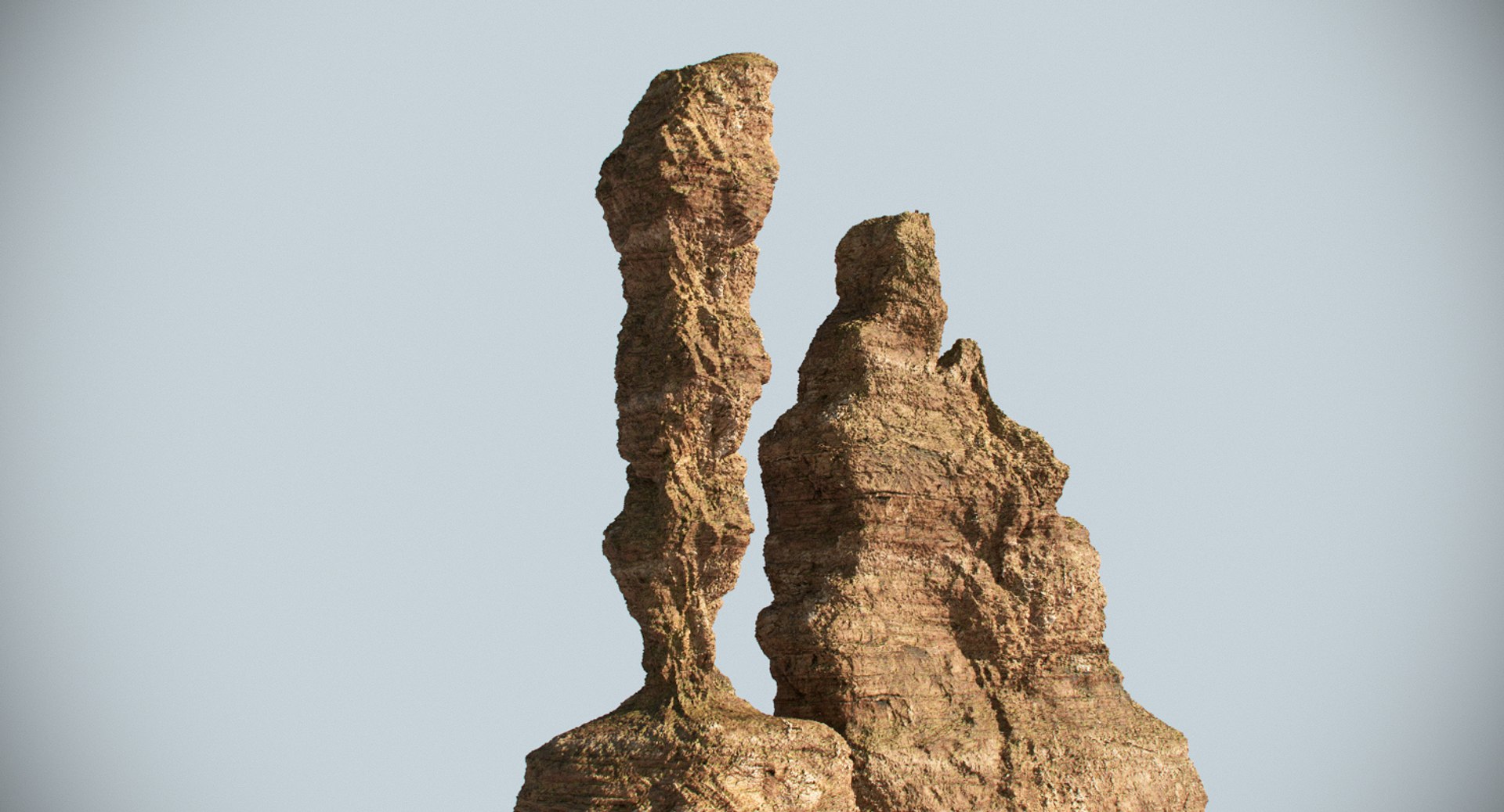 3ds Max Desert Rock