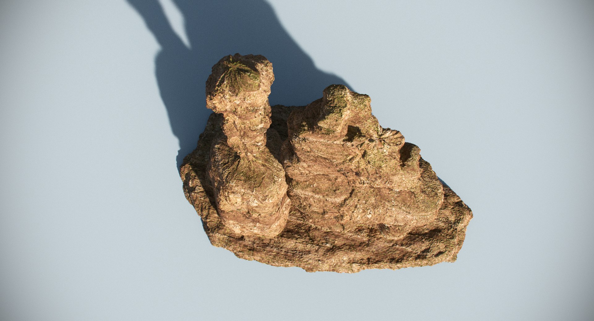 3ds Max Desert Rock