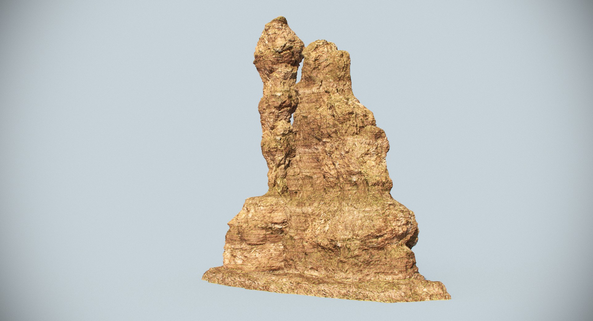 3ds Max Desert Rock