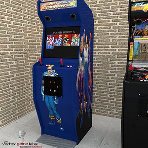 classical arcade 3d model