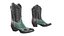Stivali da cowboy Eagle Star verdi