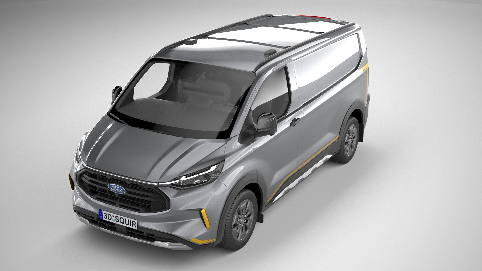 Ford Transit Custom Trail 2024 3D Model TurboSquid 2179022