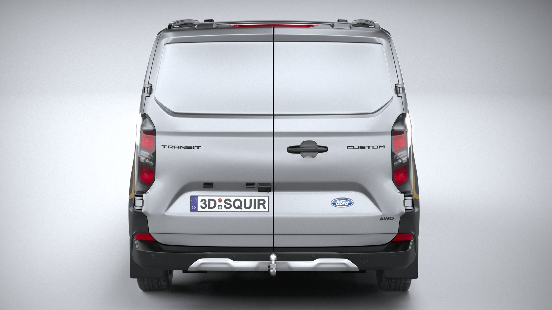 Ford Transit Custom Trail 2024 3D Model TurboSquid 2179022