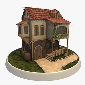 medieval tavern 3d 3ds