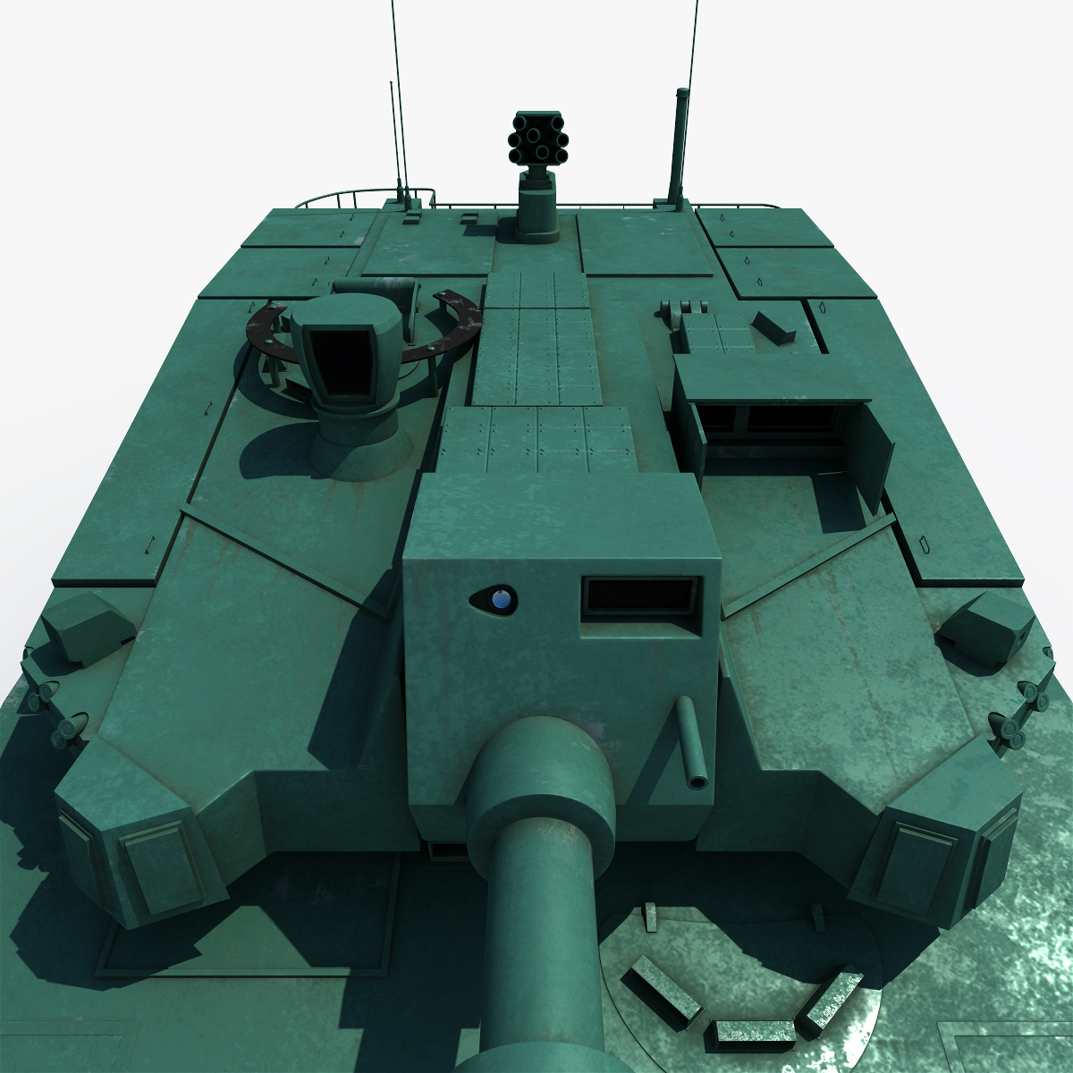 xk2 black panther main 3d model