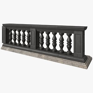 Dark Birch Balustrade