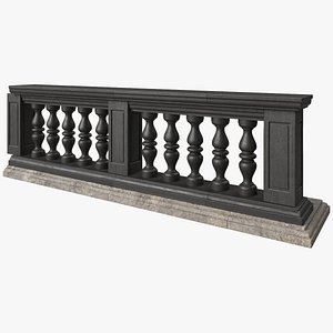 Dark Birch Balustrade