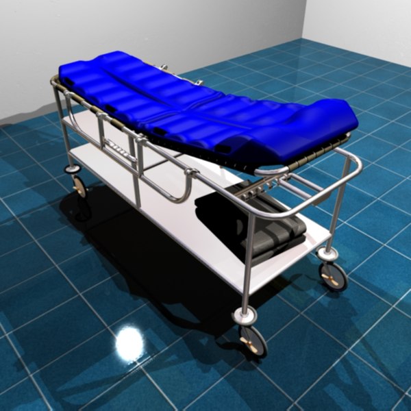 Hospital Gurney 3D Model | atelier-yuwa.ciao.jp