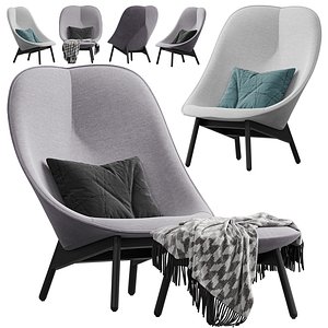 HAY Uchiwa Lounge chair
