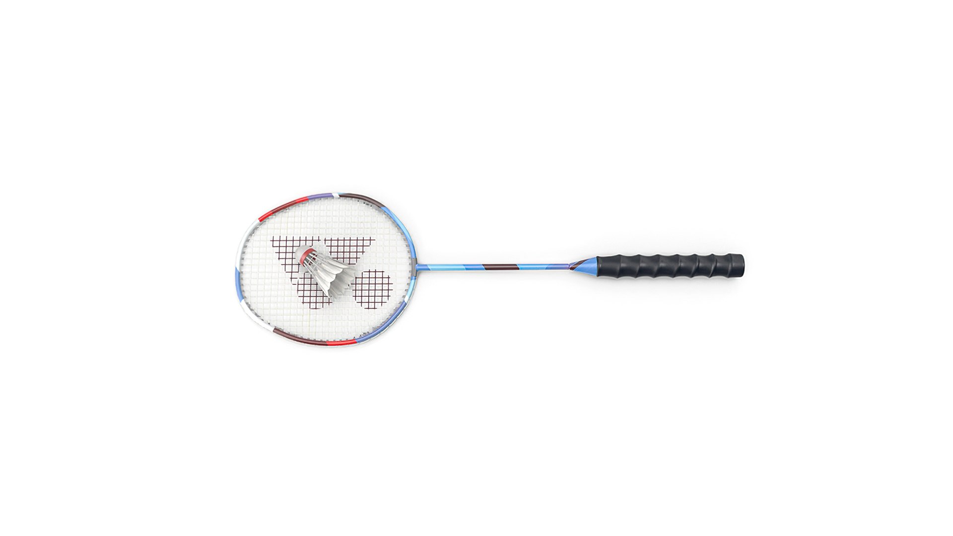 Badminton Racket And Shuttlecock 3D Model - TurboSquid 2156428