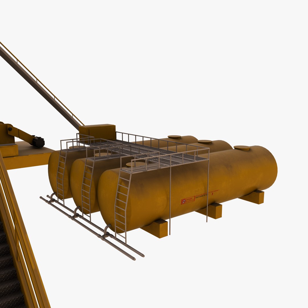 Drilling Rig 3D Model - TurboSquid 1463525