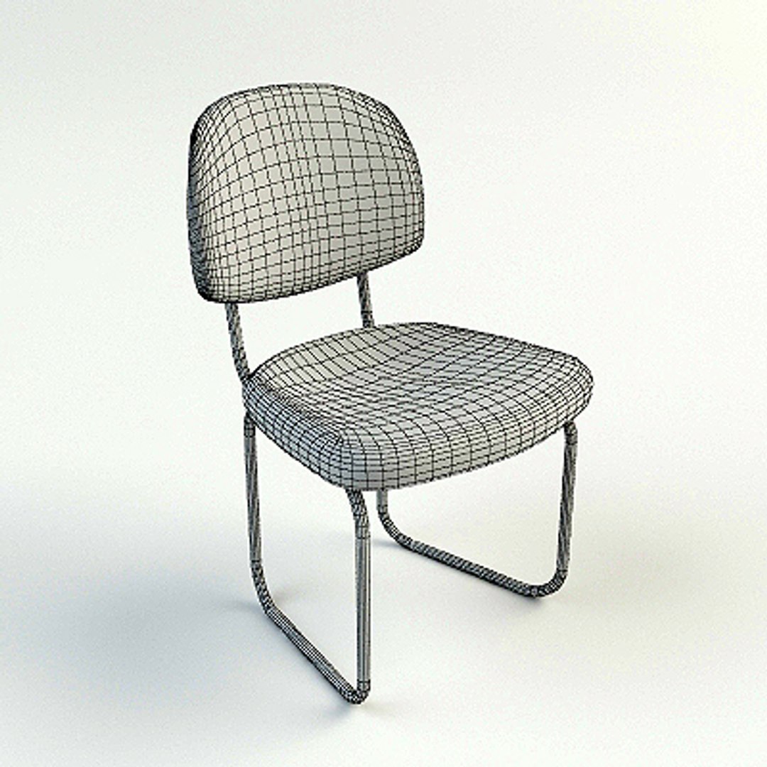 3d Model Of Chair - Materials