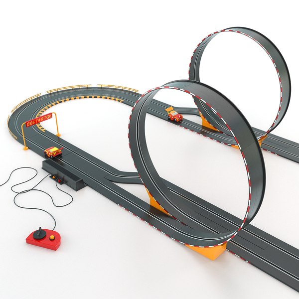 toy race track 3d max