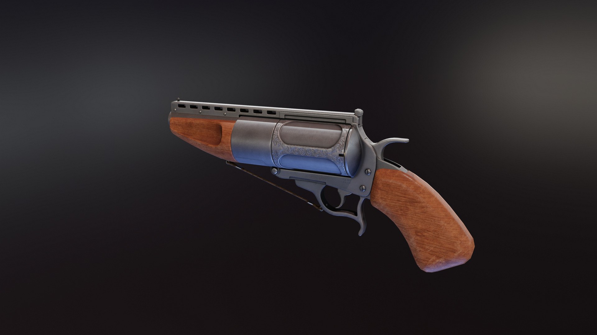 グールリボルバー3Dモデル - TurboSquid 2240329