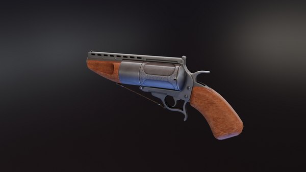 【完成品】グールリボルバー グールリボルバー3Dモデル - TurboSquid 2240329