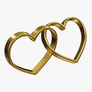 wedding ring heart 3D model