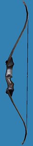 bow recurve 3d model