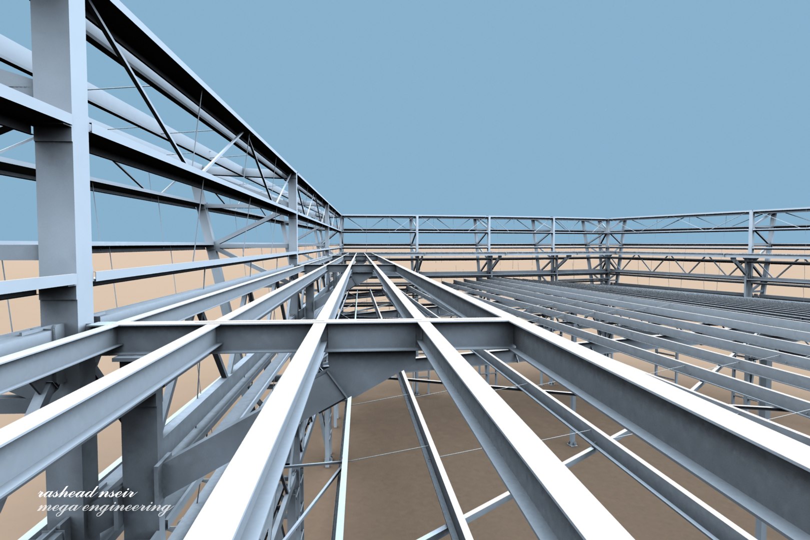 3d Steel Modelled
