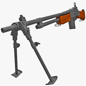 M1918A2 Browning Automatic Rifle With Bipod