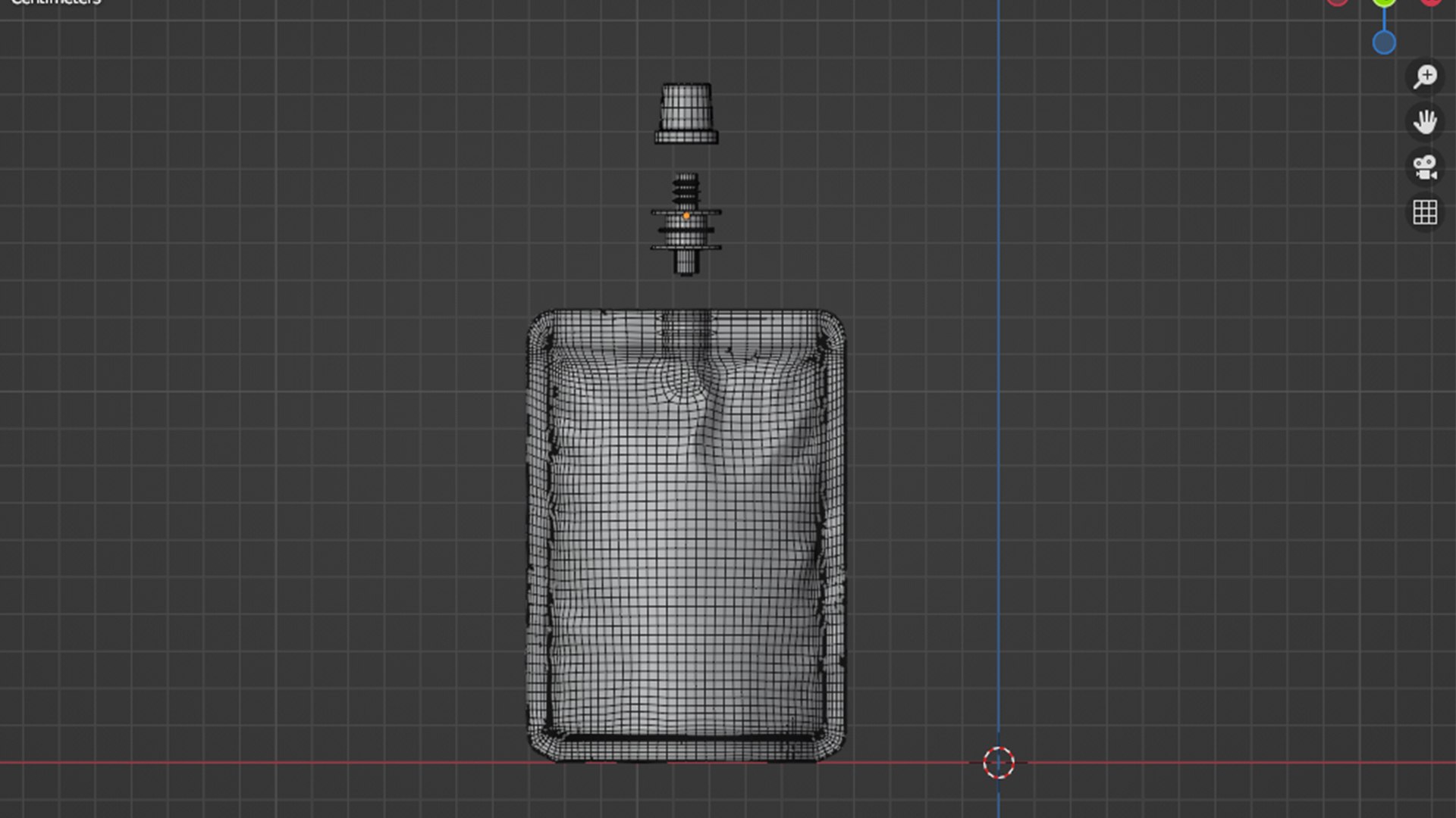 3D D model Blank Pouch Bag With Corner and Top Spout Lid Mock model https://p.turbosquid.com/ts-thumb/Uh/JpIj8o/tN/wireframe05/jpg/1689333286/1920x1080/fit_q87/f59d402e15de3053f7f92b4cae19c871695d04ee/wireframe05.jpg