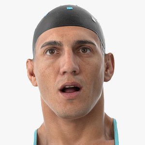 mike human head pose 3D model