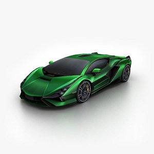Low Poly Generic Coupe v.16