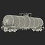 railroad industrial cars 3d max