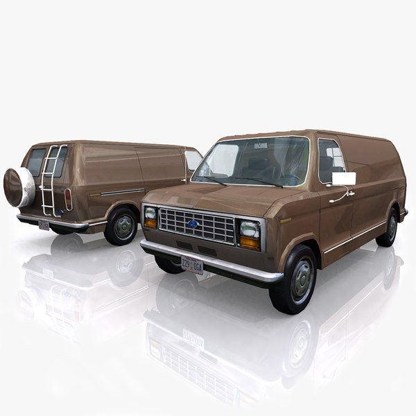 Ford Econoline 150 Van Modelo 3D - TurboSquid 603802