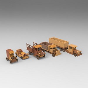 woodentoys 3D model