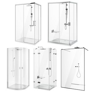 ravak radaway shower set 3D