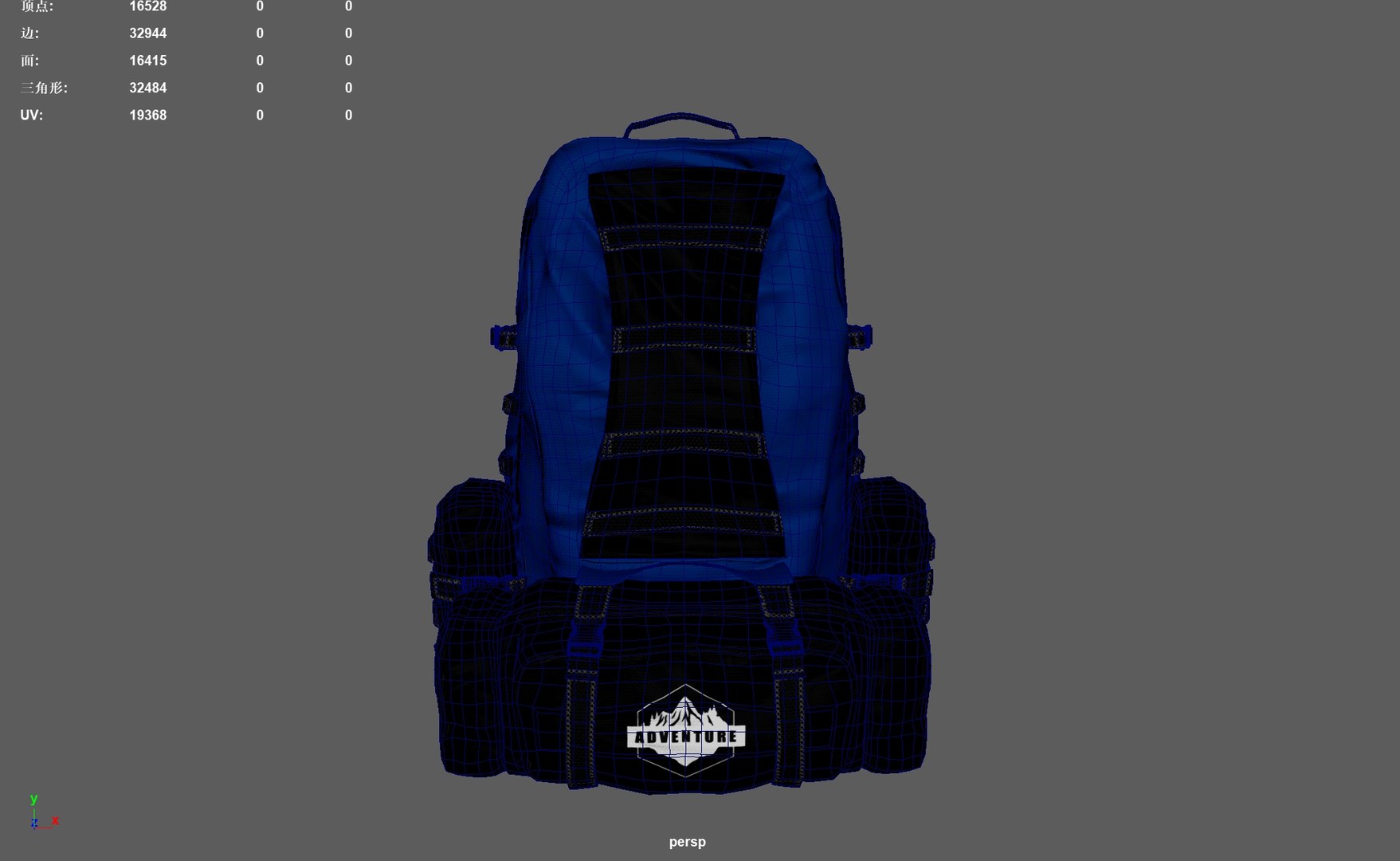 Backpack 3D Model - TurboSquid 2232593