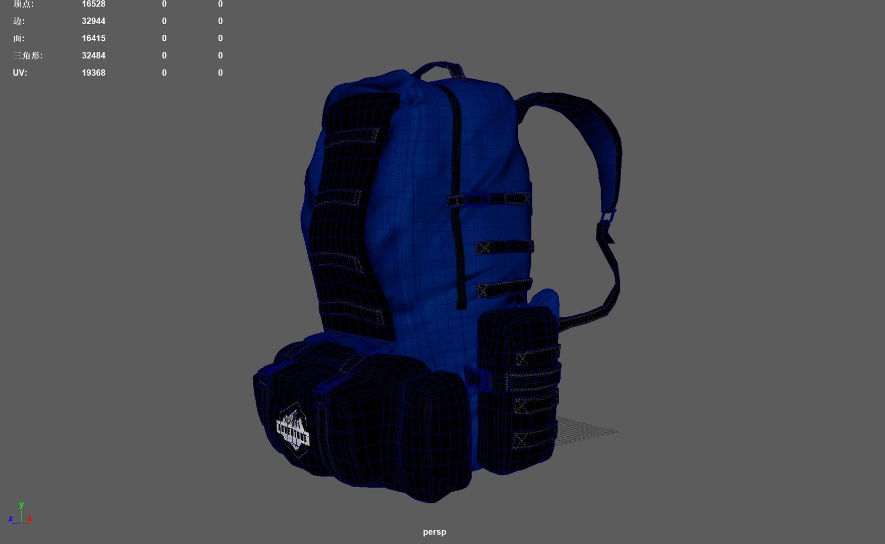 Backpack 3D Model - TurboSquid 2232593