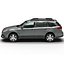 2013 subaru outback 3d model