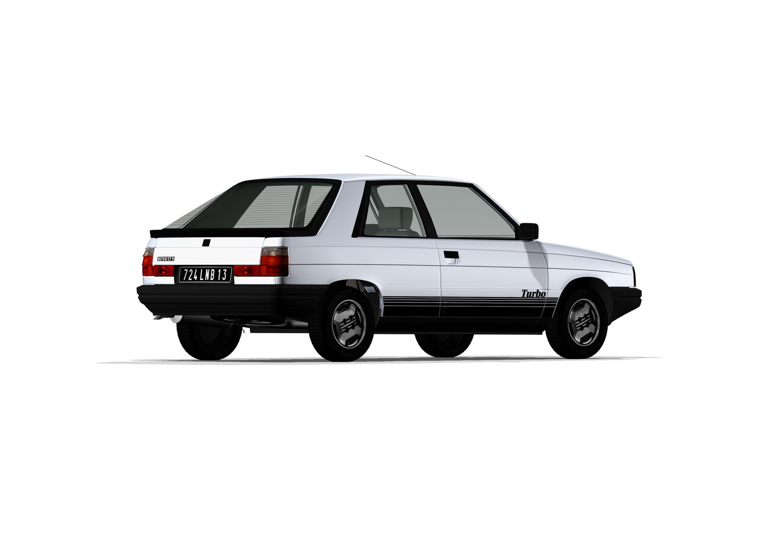 Renault 11 Turbo 3D model - TurboSquid 2140721