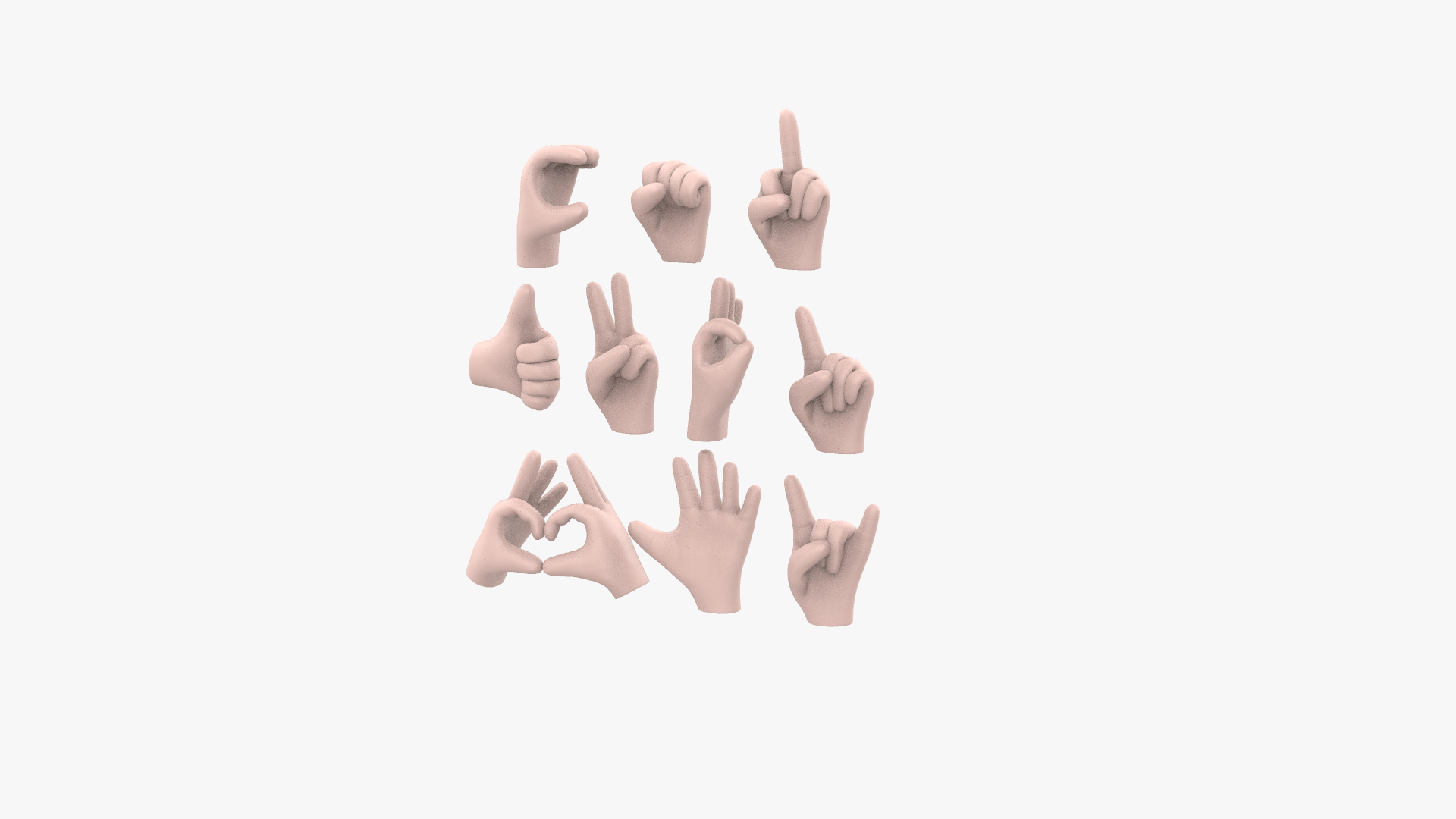 3D Cartoon Hand Gestures https://p.turbosquid.com/ts-thumb/Uh/tAk3Ss/cv/01/png/1743370176/1920x1080/turn_fit_q99/8d43fbe20fb41f4ee2b0437646dd45bd8d2600bb/01-1.jpg