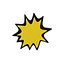 Explosionsblasensymbol