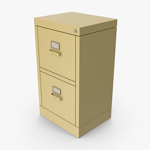 3D model Filing Cabinet