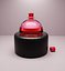 Round romantic concept perfume