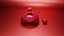 Round romantic concept perfume